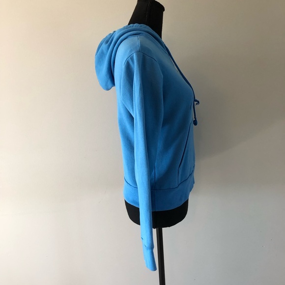 Women’s Vintage Take Cover Blue Cookie Monster Graphic Hoodie size XS - Picture 5 of 14